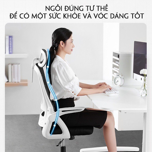 Ghế công thái học giúp cải thiện tư thế người dùng