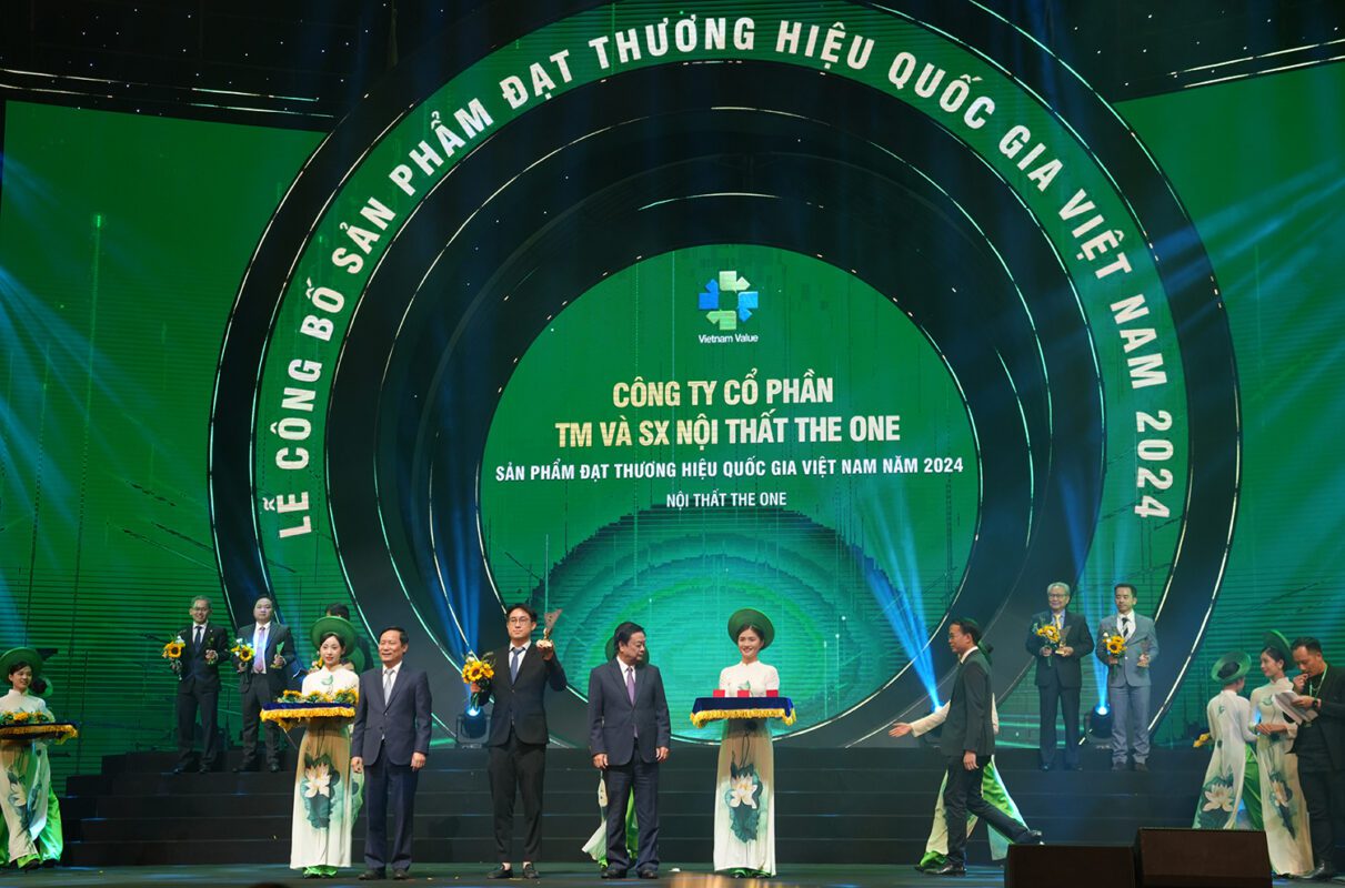 Vinh danh Nội thất The One là Thương hiệu Quốc gia 2024 2