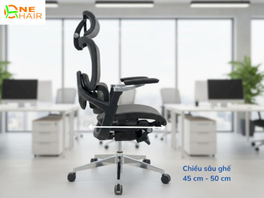Kích thước ghế xoay văn phòng chuẩn & cách chọn chính xác 10 Kích thước ghế xoay văn phòng chuẩn & cách chọn chính xác 9